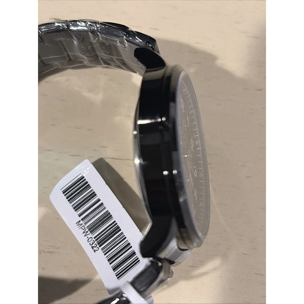 Montres Prestige 44MM MPW-0322 Mens Watch Black New In Box